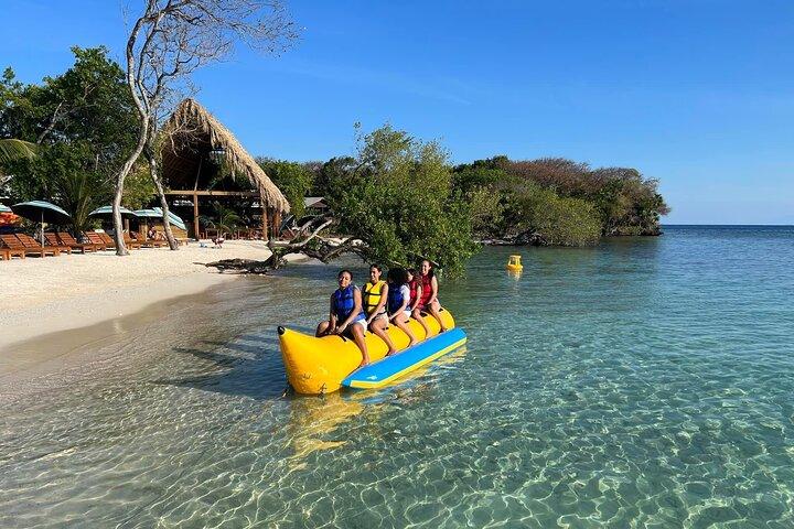 Hidrobike Harbor Tour, Reef Snorkel & Private Island Beach Break