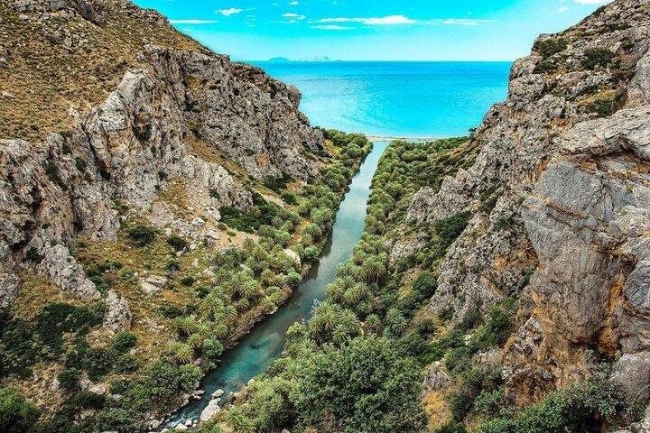 Preveli Strand og Plakias Heldagstur fra Rethymno