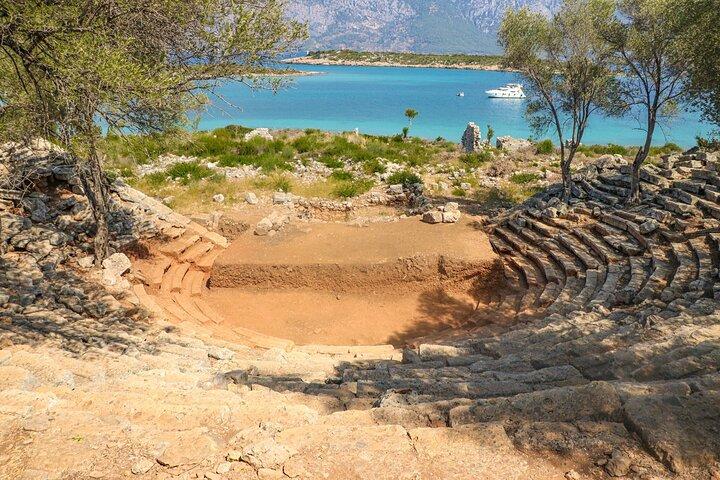 Gokova et Cleopatra Beach Daily Baot Trip Soft Drinks incluent de Marmaris