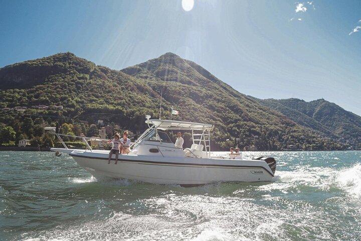 4 Hours Private Boat Cruise on Lake Como