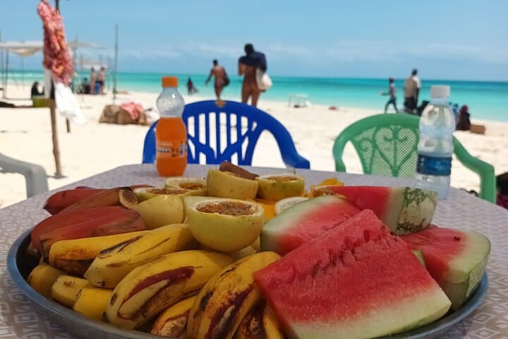 Full day private Nakupenda bis / Nyange Sandbank in Zanzibar