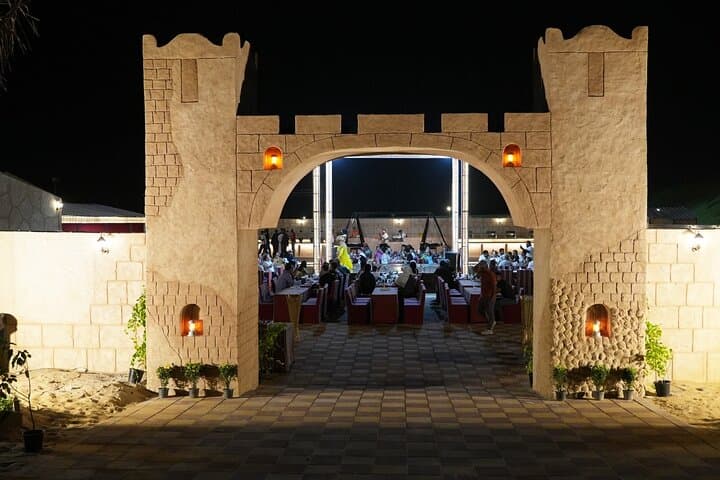 Premium Deluxe Dubai Safari with Camel Ride, Sandboard & BBQ