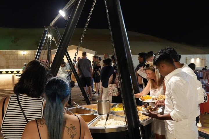 Premium Deluxe Dubai Safari with Camel Ride, Sandboard & BBQ