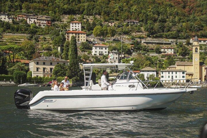 4 Hours Private Boat Cruise on Lake Como