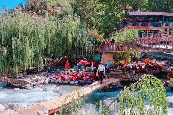 Från Marrakech: Ourika Valley, Atlas, Waterfalls & Guide