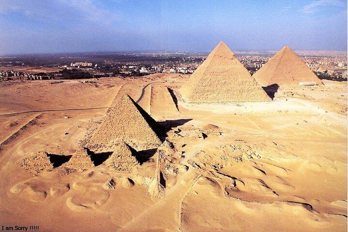 Sharm el-Sheikh ao Cairo com voo (visita guiada privada)