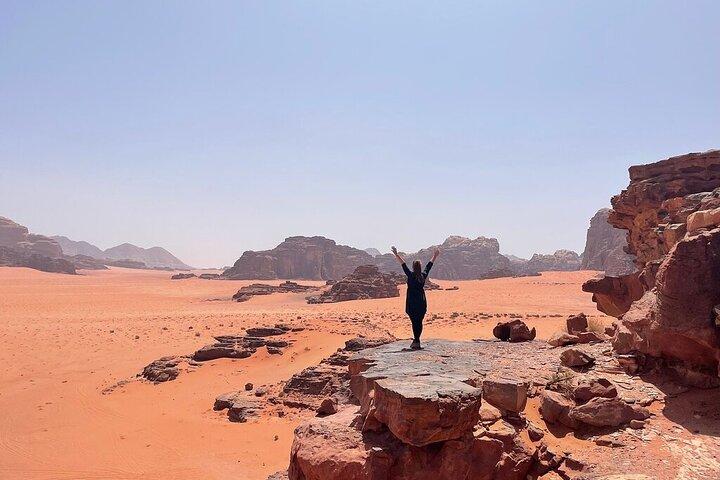 Wadi Rum bergwandeling: Jebel Al Hash, beste uitzicht op het landschap
