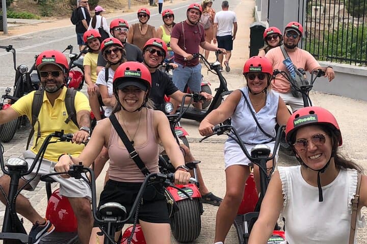 Athens Acropolis Official E-Scooter Guided Tour Fat E-Bike