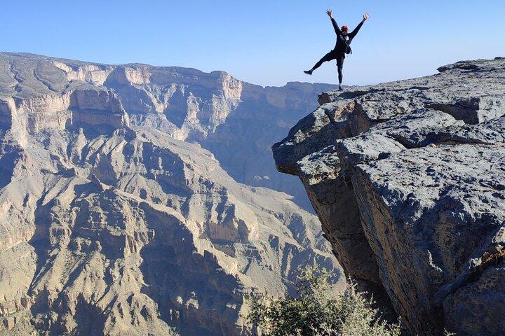Privat heldags guidet balkonvandring til Jebel Shams