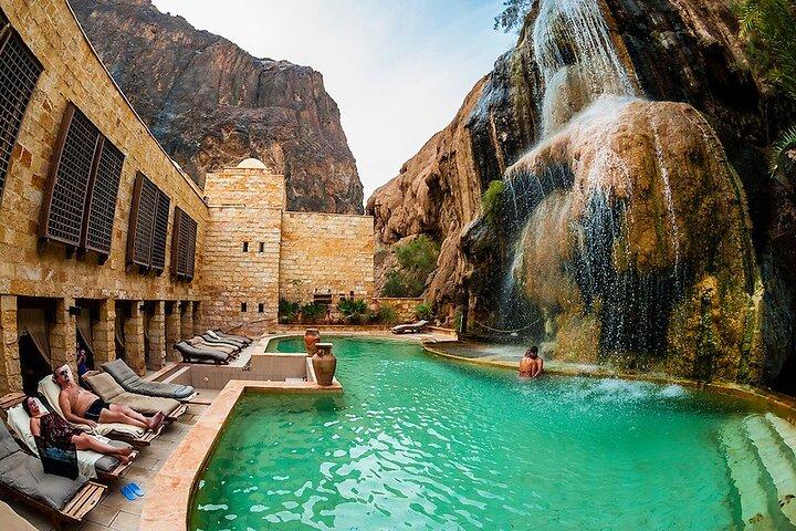 Tour privato delle sorgenti termali di Ma'in da Amman