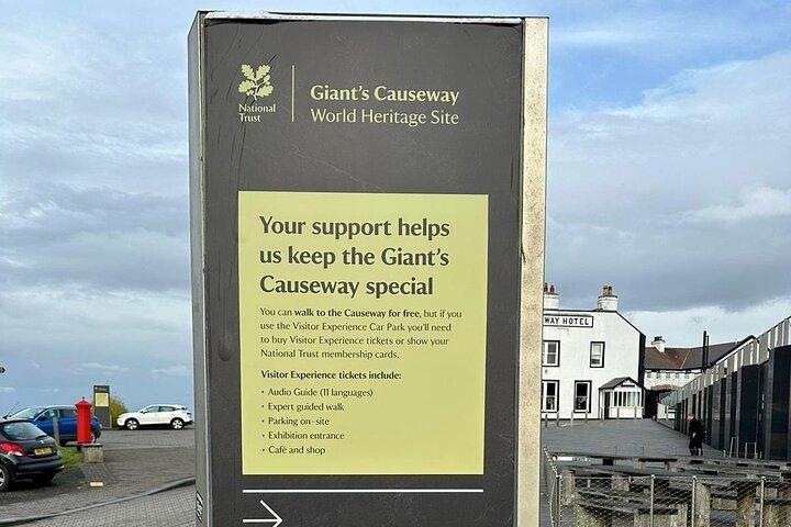 Private Giant's Causeway Tour inklusive Game of Thrones-websteder