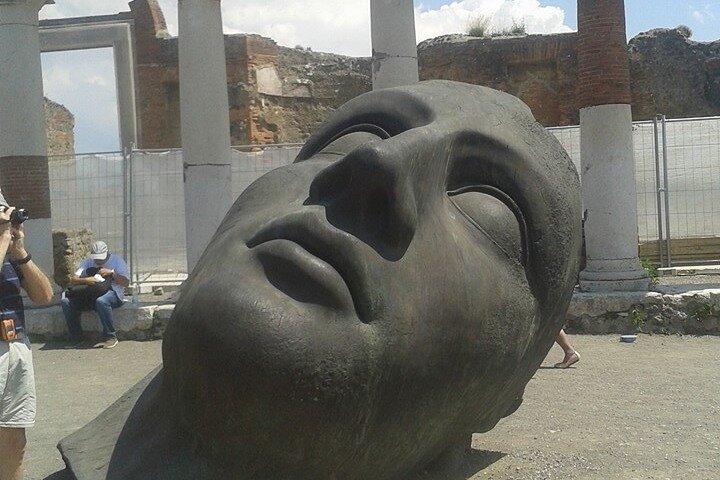 Vanuit Sorrento : Rondleiding door de ruïnes van Pompeii en de Vesuvius