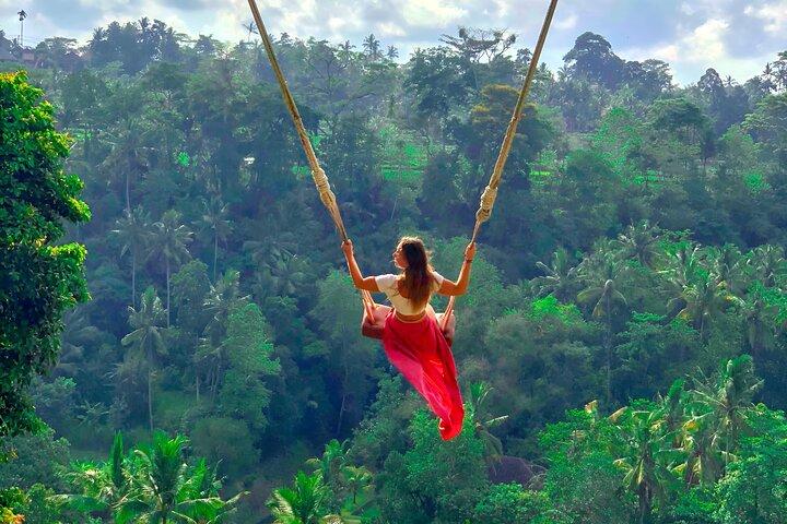 Bali Swing Aktiviteter og Tanah Lot Sunset Tour