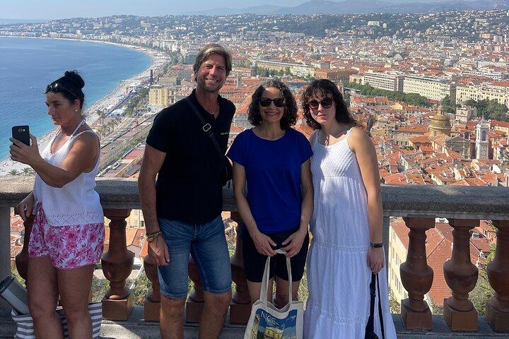 Vandring i Nice, gamla stan och Castle Hill