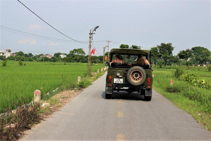 Jeepäventyr genom landsbygden i Hue Vietnam