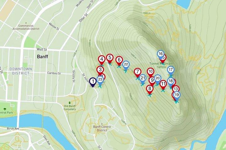 Tunnel Mountain Trail: une visite de la nature audio sur smartphone