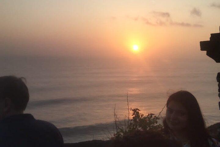 Melasti Beach Uluwatu Kecak Dance South Bali Tour guidato privato