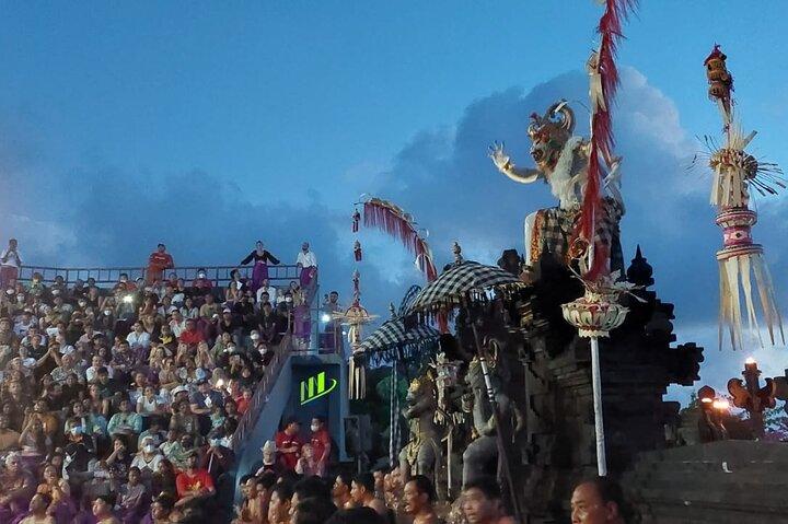 Sunset Uluwatu Private Tour og Kecak Fire Dance Performance