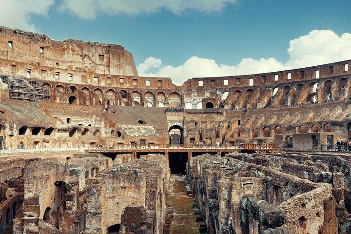 Audioguidet arkæologisk Colosseum-tur i Rom