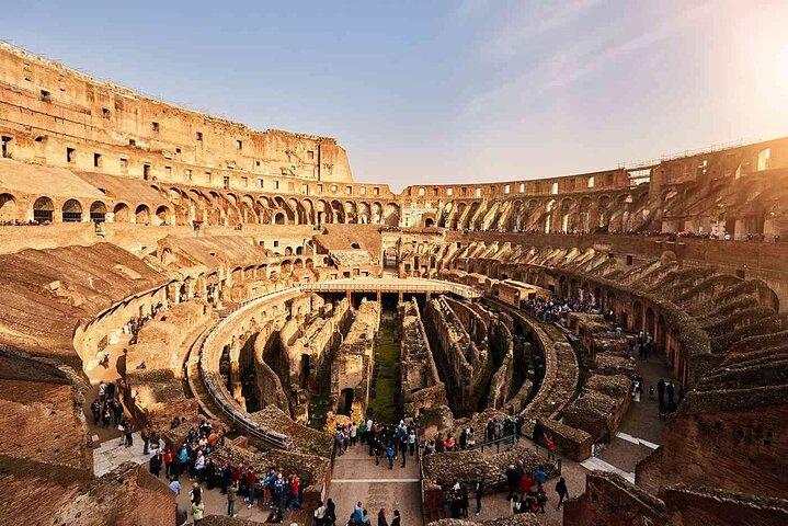 Audioguidet arkæologisk Colosseum-tur i Rom