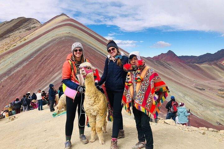 Rainbow Mountain Liten grupp heldagsvandring från Cusco med måltider