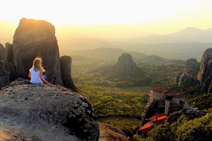 Athens to Meteora monasteries & hidden gem a cave from 130.000BC