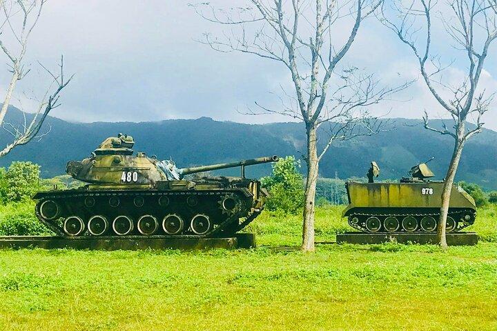 Hue to Vinh Moc Tunnels e Khe Sanh Combat Base (Vietnã DMZ)