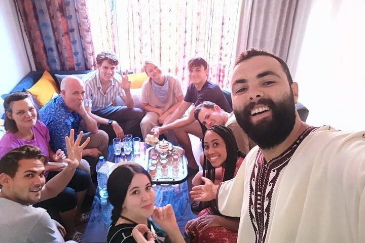 Experiencia de cena familiar en Chefchaouen