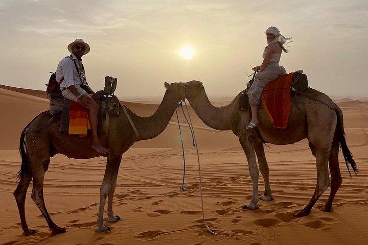 Tour privato di 5 giorni nel Sahara e nell'ErgChebbi da Marrakech