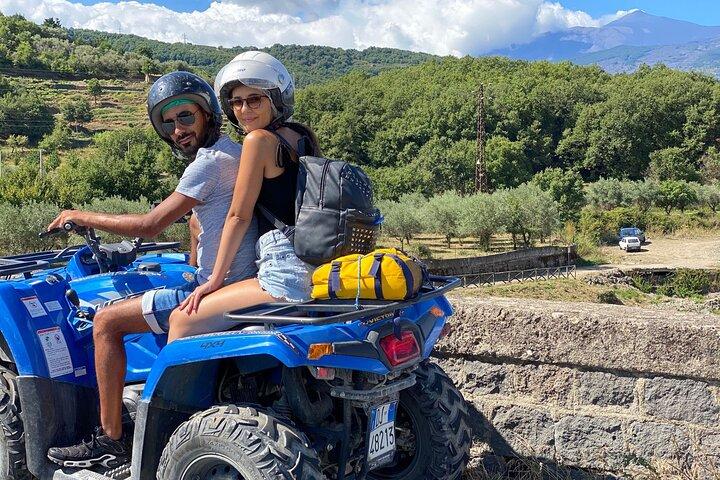 One-Hour Excursion to the Alcantara Gorges by Quad