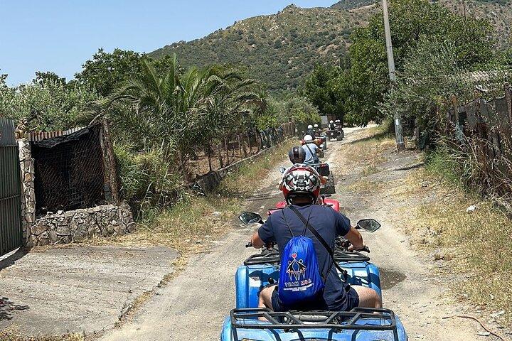 One-Hour Excursion to the Alcantara Gorges by Quad