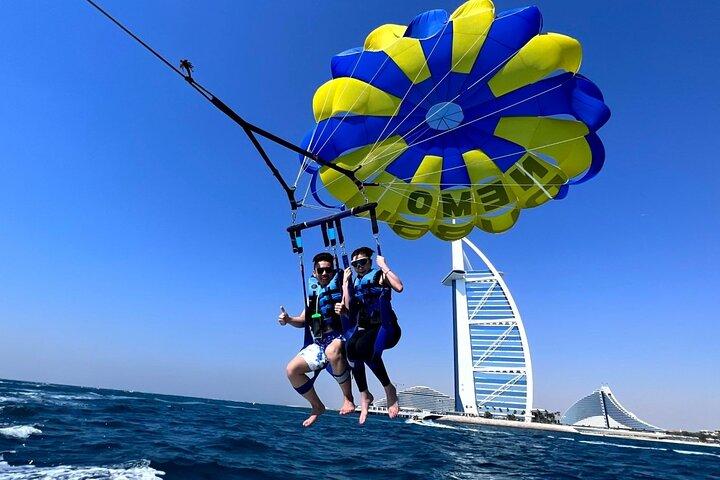 Parasailen in Dubai Burj View - met transferoptie