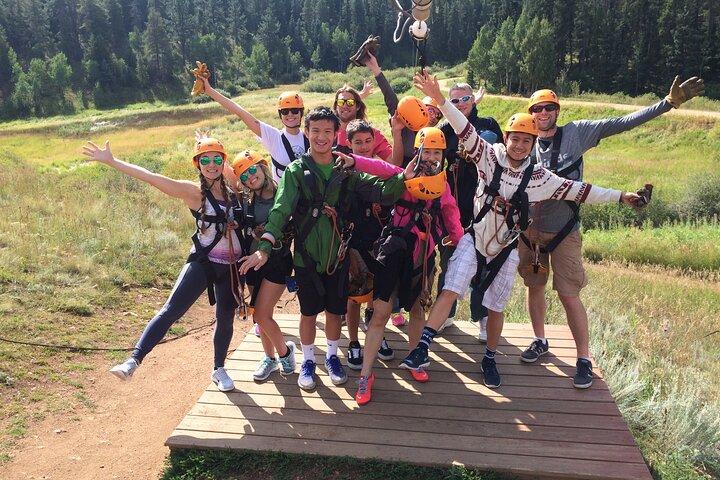 Rocky Mountain 4-Zipline Adventure on CO Longest and Fastest!