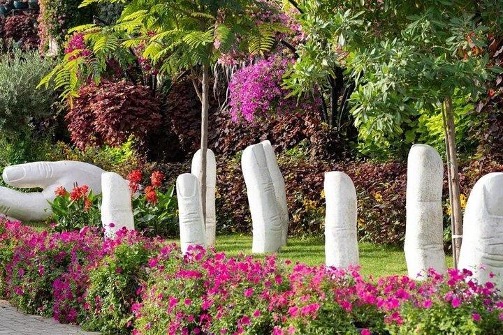 Visite du jardin miracle de Dubaï avec services de transport facultatifs