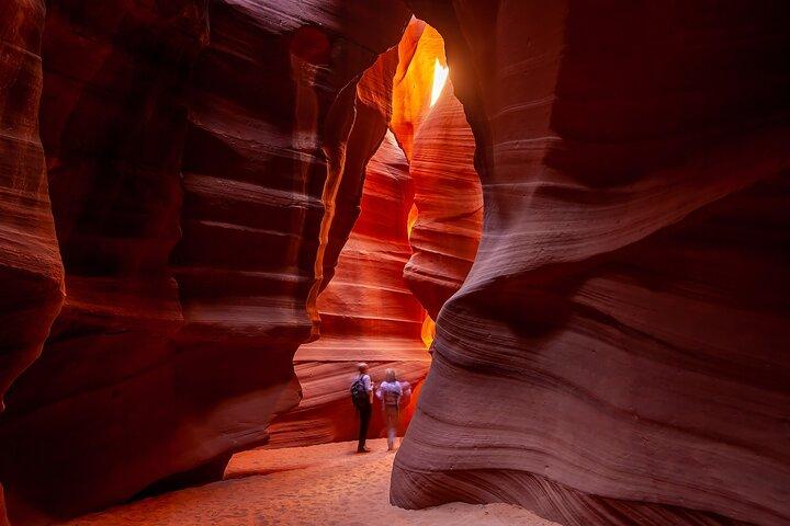 Visite en petit groupe d'Antelope Canyon et de Horseshoe Bend au départ de Las Vegas
