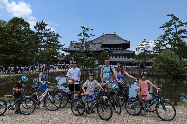 E-Bike 奈良のハイライト - 東大寺、刃物、鹿、神社、宝石