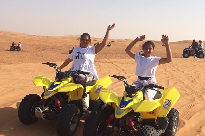 Dubai Evening Safari: Quad Bike, VIP BBQ, 10 Shows & Camel Ride