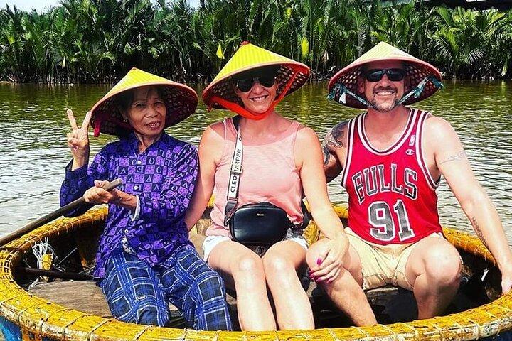 Coconut Jungle - Promenade en bateau-panier - Ville de Hoi An - TRANSFERT PRIVÉ