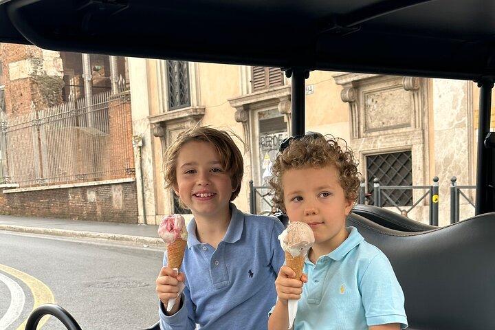 Rome Full Day Private Golf Cart Tour com Hotel Pickup 6 horas