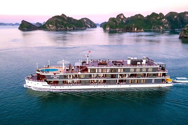 Heritage 4 Days Cruises: Halong Bay, Lan Ha Bay & Cat Ba Island