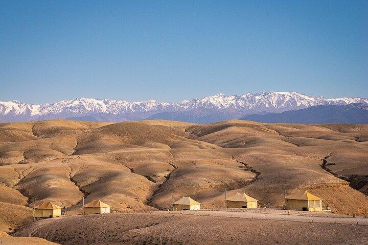 Privétransfer van Agafay Desert naar de luchthaven van Marrakech