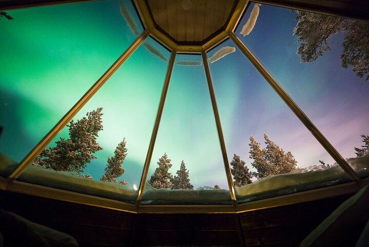 Abendessen mit Nordlichtjagd in Rovaniemi