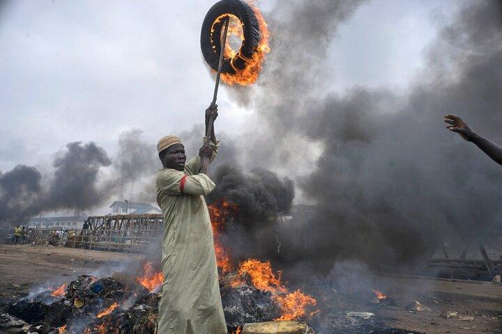 Accra e-avfall och återvinning erfarenhet i Agbogbloshie