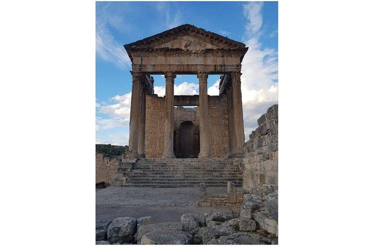 Antiquité captivante guidée Bulla Regia & Dougga depuis Hammamet