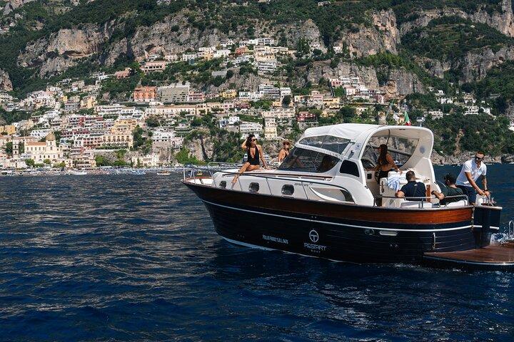 Privé Capri-tour van een hele dag per boot vanuit Positano