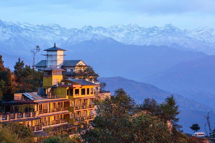 Volledige dag Nagarkot zonsopgang en wandelen naar Kathmandu privétour