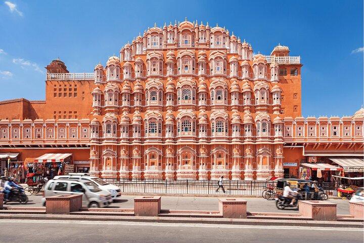 Tour fotografico guidato della città rosa di Jaipur con un locale