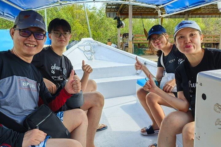 Langkawi Mangrove Safari-Sharing Boat Adventure med Eagle & Bats