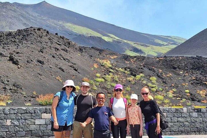 Tour di un giorno dell'Etna e dell'Alcantara da Taormina