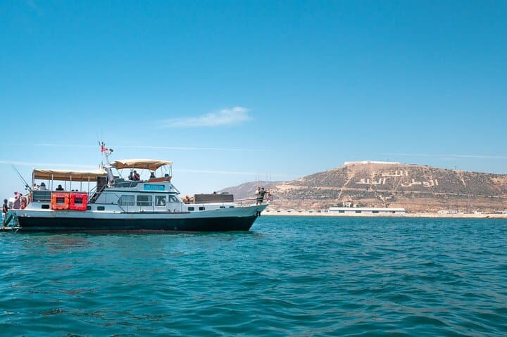 Boat Trip in Agadir Marina pick up from the Hotel